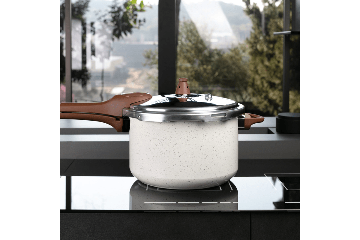 Panela de Pressão Cerâmica Premium 24cm – 6,8L